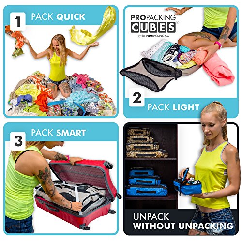 ultra light packing cubes