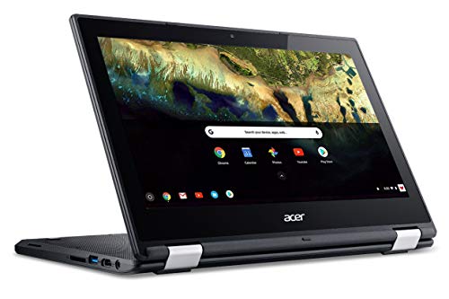 Acer Chromebook R 11 Convertible Laptop, Celeron N3060, 11.6" HD Touch, 4GB DDR3L, 32GB eMMC, C738T-C7KD 20