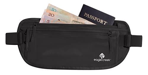 Eagle Creek Silk Undercover Money Belt, Black 18