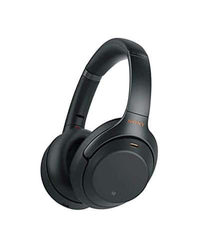 Sony Noise Cancelling Headphones WH1000XM3: Wireless Bluetooth Over the Ear Headphones with Mic and Alexa voice control - Industry Leading Active Noise Cancellation - Black 6