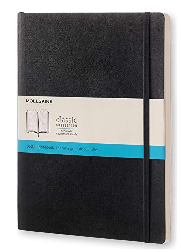 Moleskine Classic Notebook, Soft Cover, XL Dotted 24